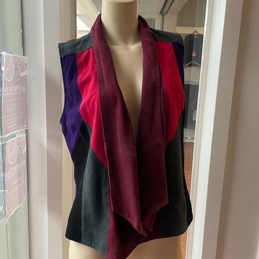Neiman Marcus CUSP Genuine Leather Women's Vest